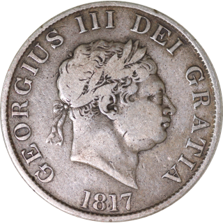 Angleterre - Georges III, 1/2 Crown 1817