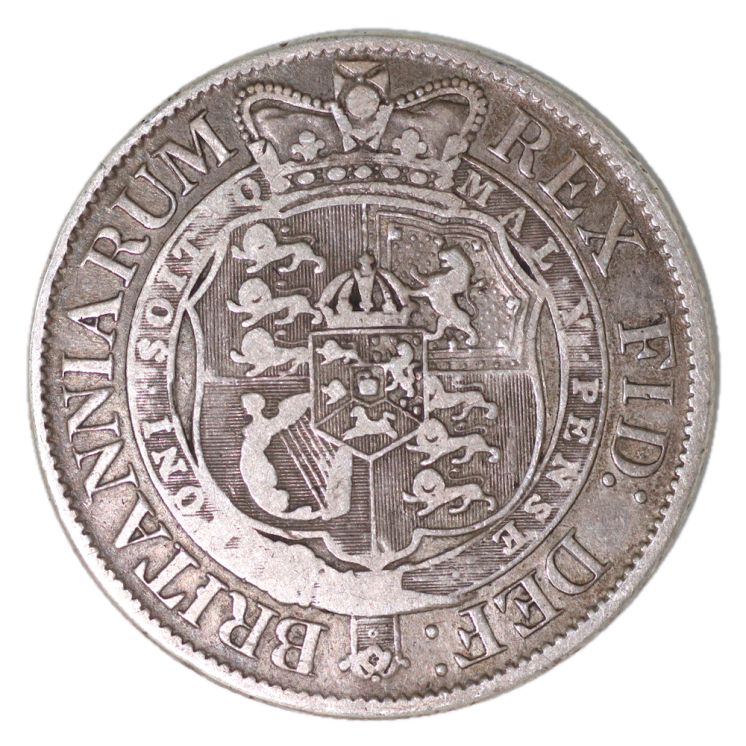 Angleterre - Georges III, 1/2 Crown 1817