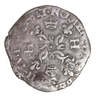 France - Henri II, Douzain aux croissants