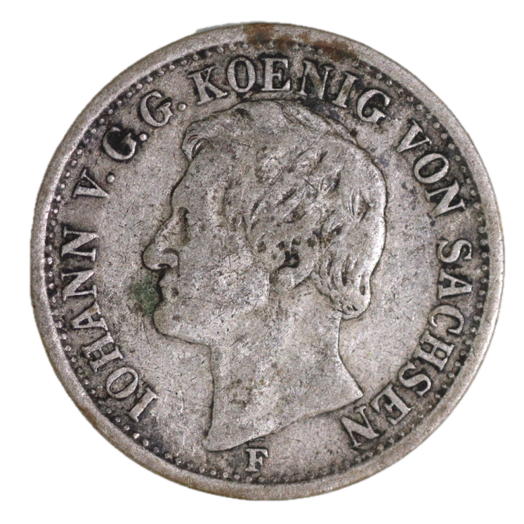 Allemagne - Iohann V, 1/6 Thaler 1856