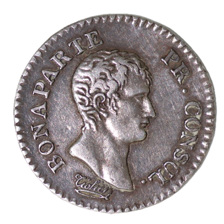 France - Napoléon Ier, 1/4 de Franc An 12 A (Paris)