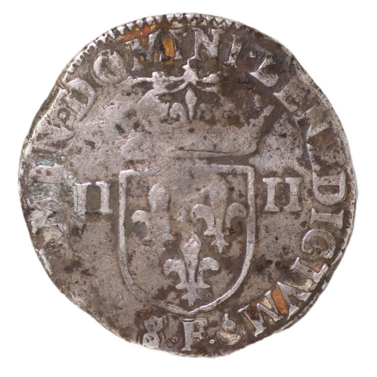 France - Henri IV, 1/4 d'Ecu