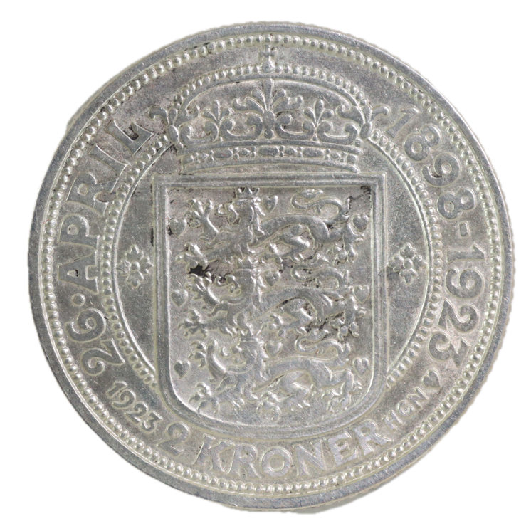 Danemark - 2 Kroner 1923