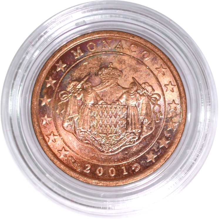 Monaco - 1 Centime 2001