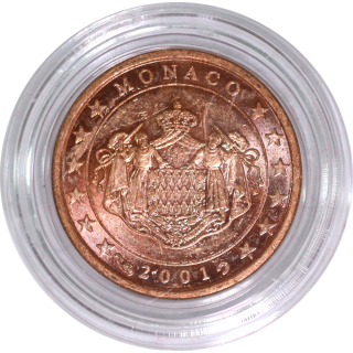 Monaco - 1 Centime 2001