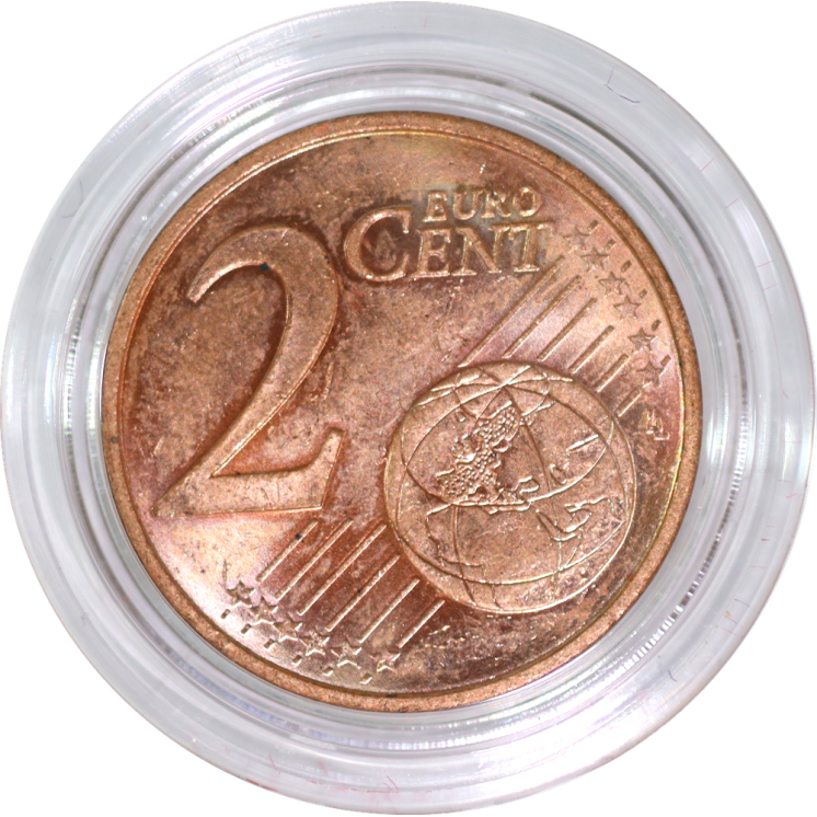 Monaco - 2 Centimes 2001