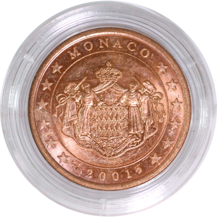 Monaco - 5 Centimes 2001