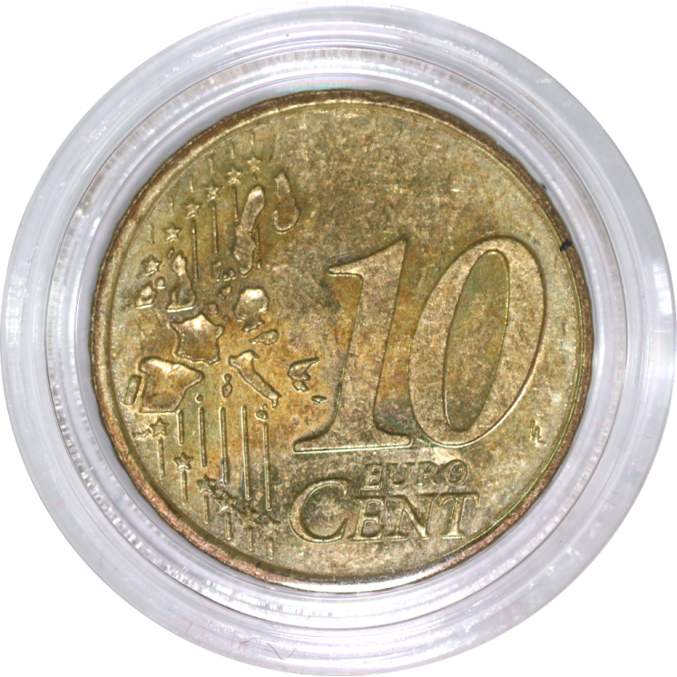 Monaco - 10 Centimes 2001