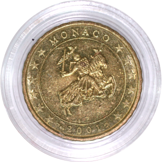 Monaco - 10 Centimes 2001
