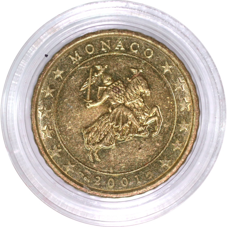 Monaco - 10 Centimes 2001