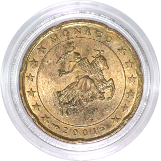 Monaco - 20 Centimes 2001