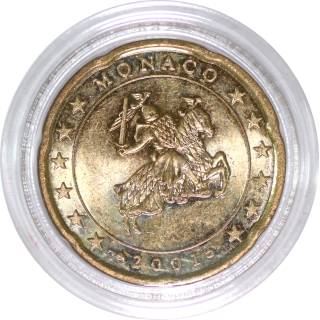 Monaco - 20 Centimes 2001