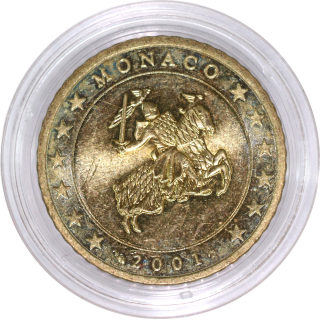 Monaco - 50 Centimes 2001