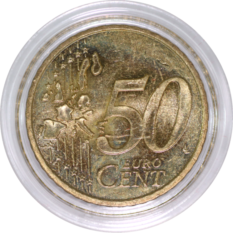 Monaco - 50 Centimes 2001