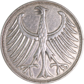 Allemagne - 5 Mark 1951