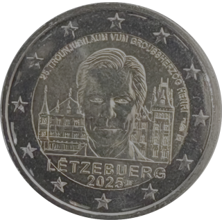 Luxembourg - 2 Euros 2025, 25 ans de règne du grand duc Henri