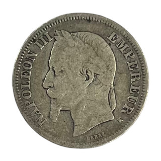 2 Francs Napoléon III 1866 K Argent