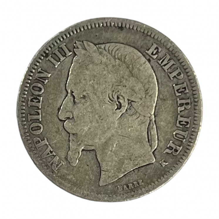 2 Francs Napoléon III 1866 K Argent