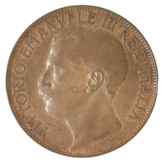 Italie - Victor Emmanuel III, 10 Centimes 1911