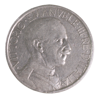 Italie - Victor Emmanuel III, 2 Lires 1925