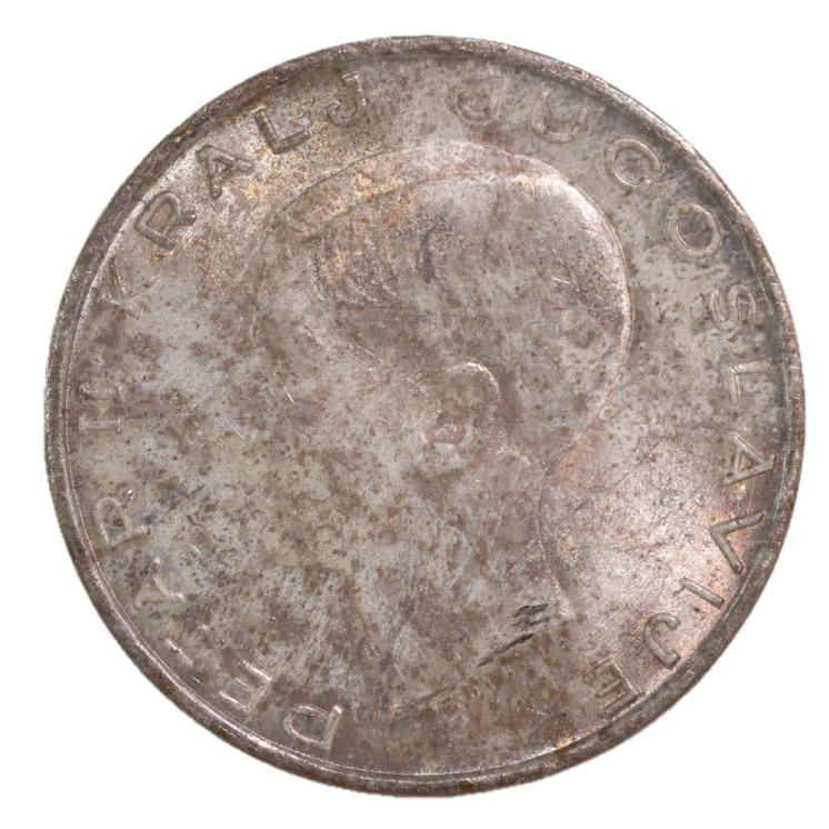 Yougoslavie - Pierre II, 20 Dinara 1938