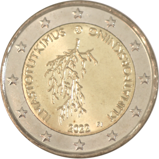 2022 - Finlande, 2 Euros, La recherche climatique