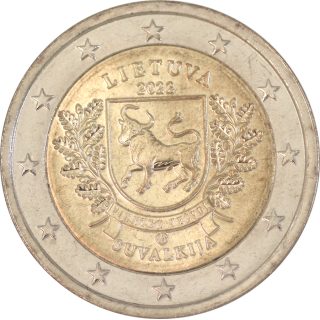 2022 - Lituanie, 2 euros, Région de Suvalkija
