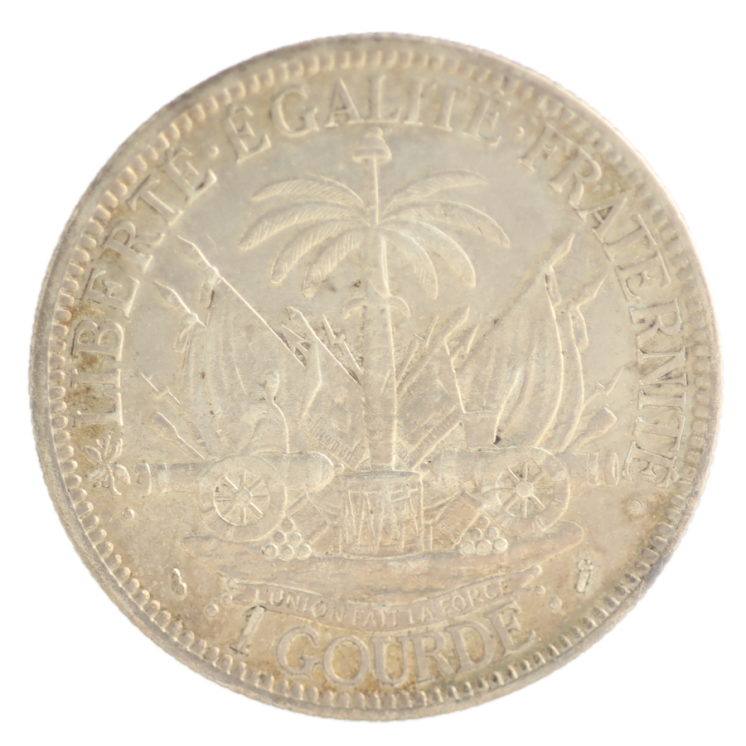 Haiti - République, 1 Gourde 1895, 100.000 Ex.