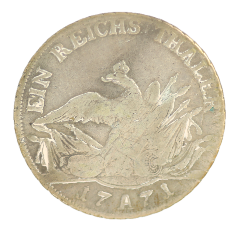 Allemagne - Prusse, Frederic II (1740-1786) 1 Thaler 1771 A (Berlin)
