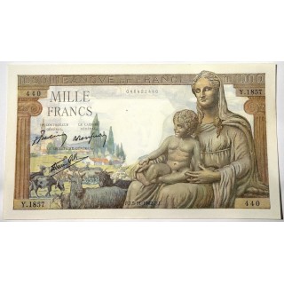 France - 1000 Francs FJ.5-11-1942.FJ