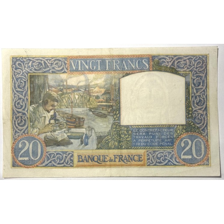 France - 20 Francs JA.18-9-1941.