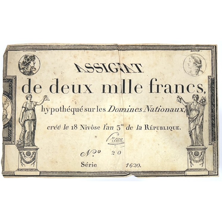 France - Assignat, Série 1620