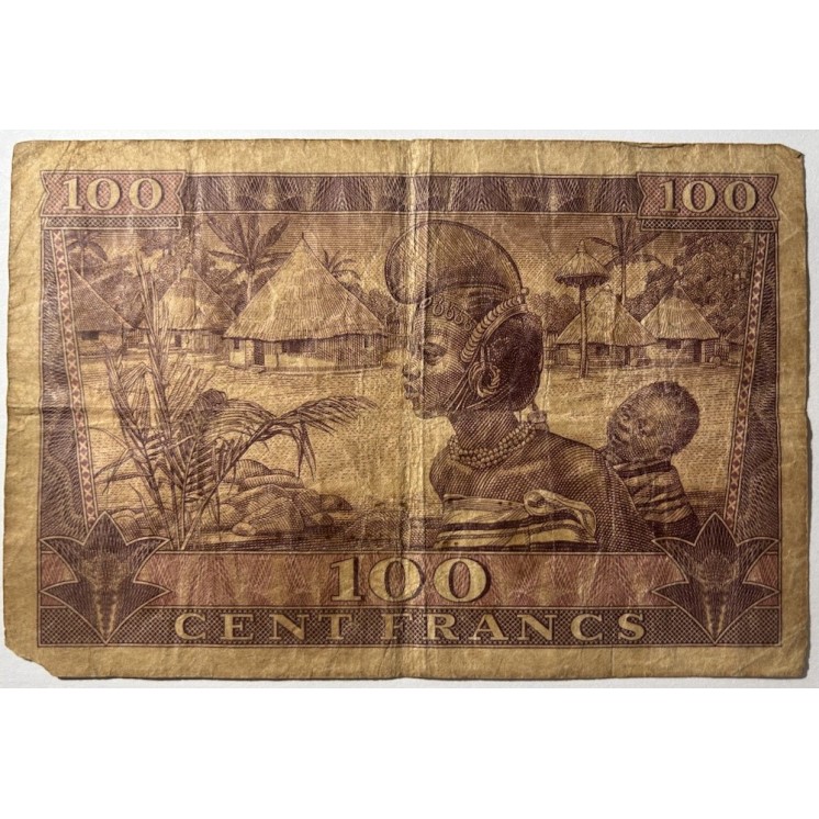 Guinée - 100 Francs, 2 Octobre 1958