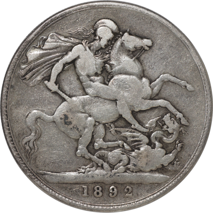 Grande-Bretagne - Victoria (1837-1901), Crown 1892