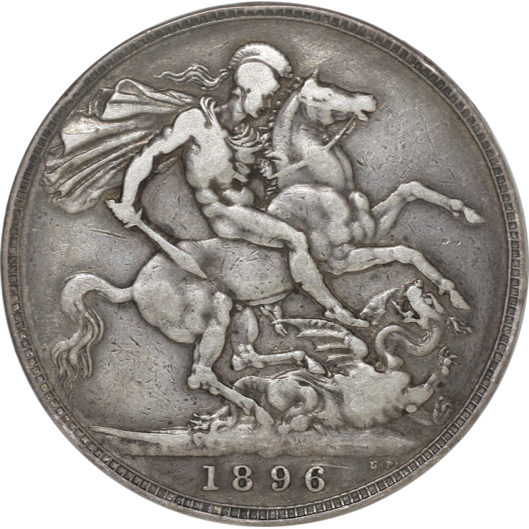 Grande-Bretagne - Victoria (1837-1901), Crown 1896