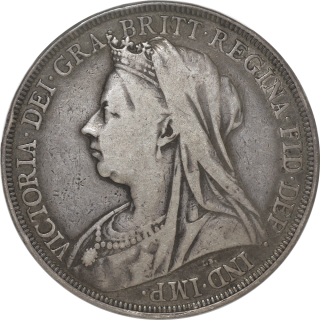Grande-Bretagne - Victoria (1837-1901), Crown 1896