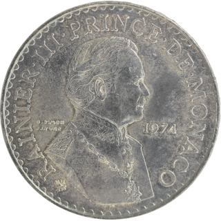 Monaco - Rainier III, 50 Francs 1974