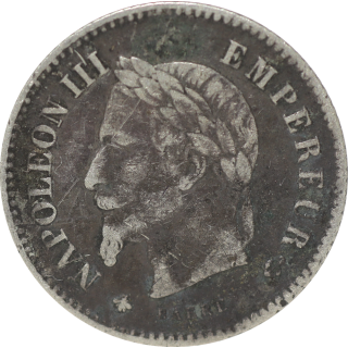 France - Napoléon III (1852-1870), 20 Centimes 1867 A (Paris)