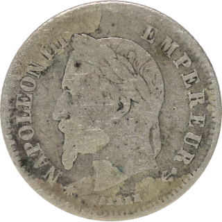 France - Napoléon III (1852-1870), 20 Centimes 1866 A (Paris)