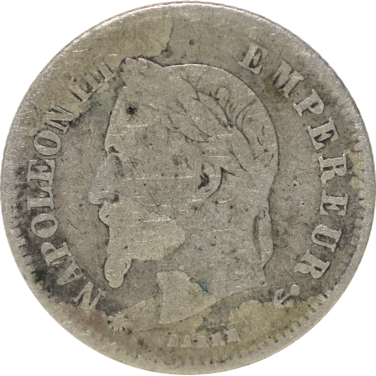 France - Napoléon III (1852-1870), 20 Centimes 1866 A (Paris)