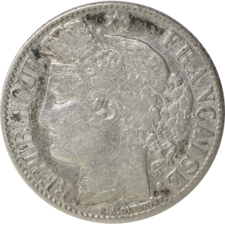 France - 1 Franc Cérès 1887 A (Paris)