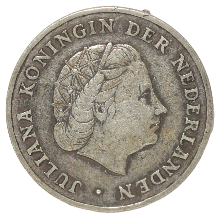 Pays-Bas - Juliana, 1 Gulden 1952