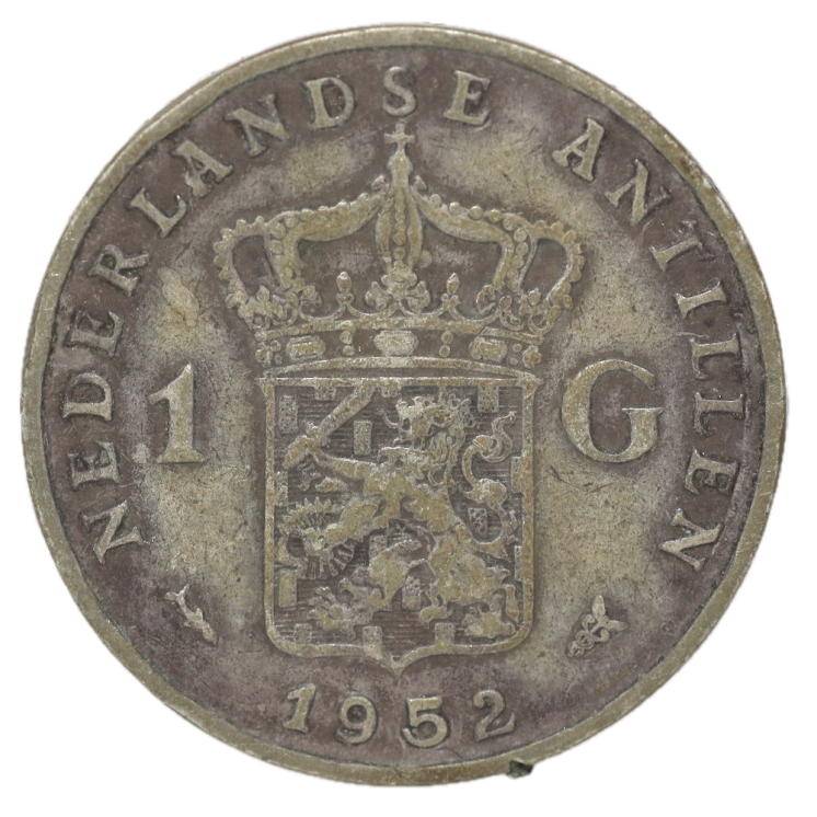 Pays-Bas - Juliana, 1 Gulden 1952