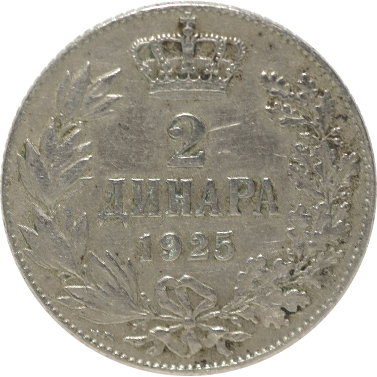 Grèce - 2 Dinara 1925