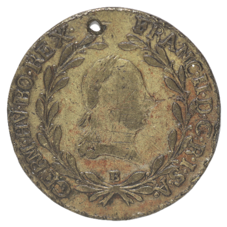 Autriche - Franz II (1792-1835), 20 Kreuzer 1792 B