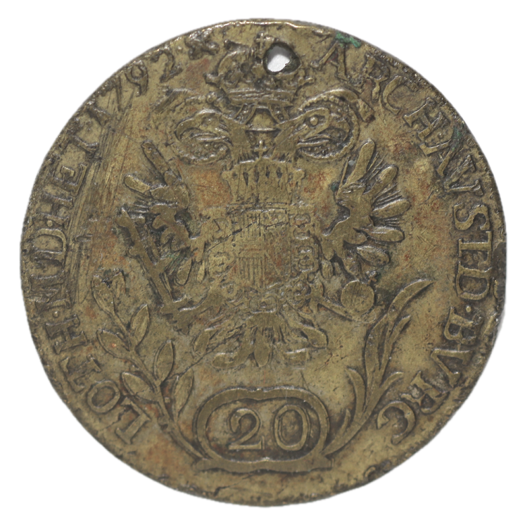 Autriche - Franz II (1792-1835), 20 Kreuzer 1792 B