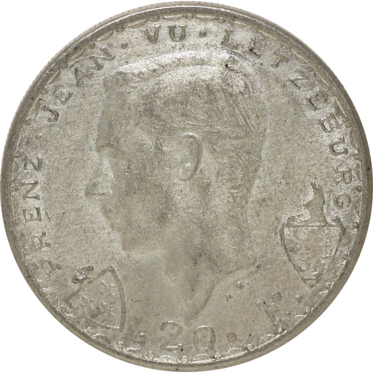 Luxembourg - 20 Francs
