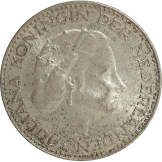 Pays-Bas - Juliana, 1 Gulden 1967
