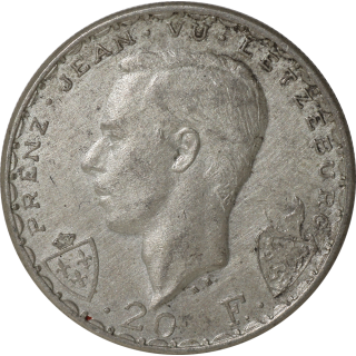 Luxembourg - 20 Francs