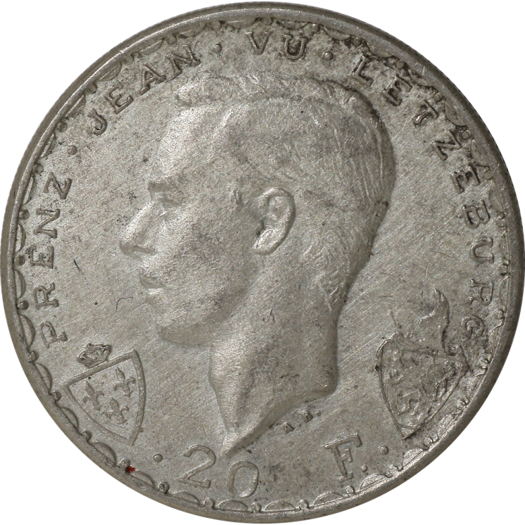 Luxembourg - 20 Francs